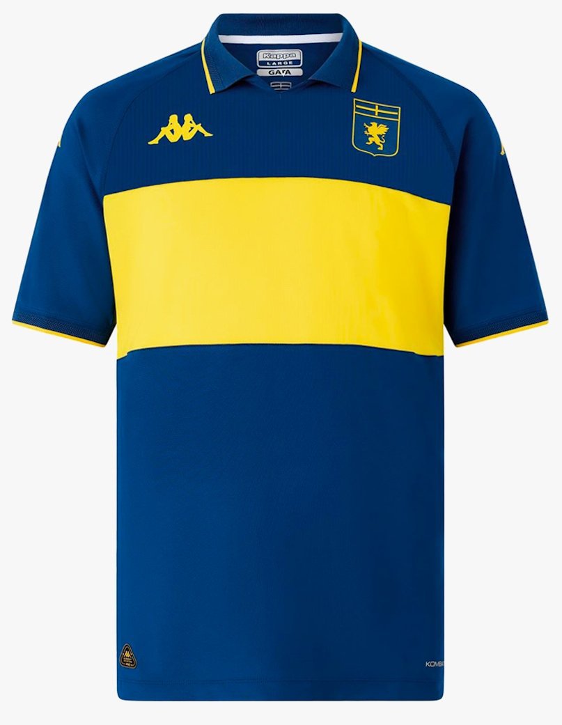 Men Genoa CFC 4th Fourth Jersey 2024-2025 Shirt Soccer Football 24-25