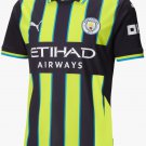 Men Manchester City Away Jersey 2024-2025 Shirt Soccer Football 24-25