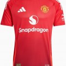 Men Manchester United Home Jersey 2024-2025 Shirt Soccer Football 24-25