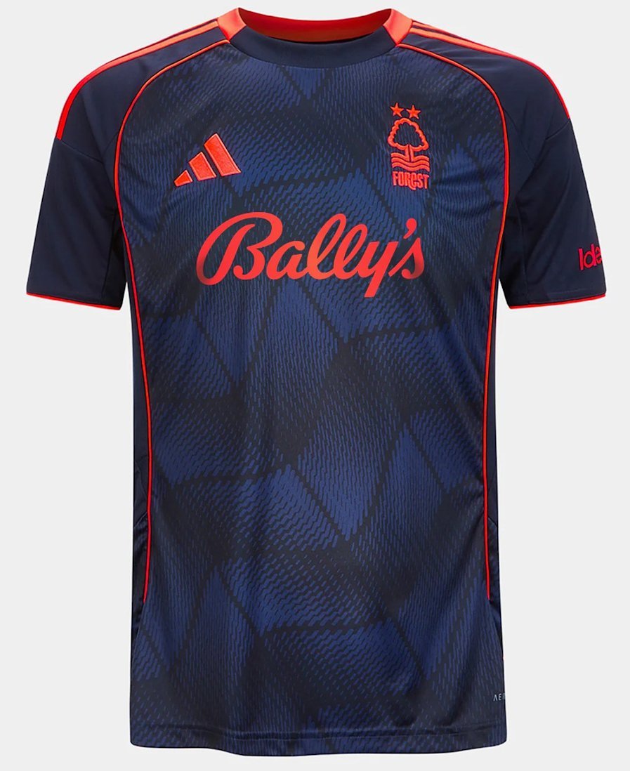 Men Nottingham Forest 3rd Third Jersey 2025-2026 Shirt Soccer Football 25-26
