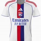 Men Olympique Lyon Home Jersey 2025-2026 Shirt Soccer Football 25-26