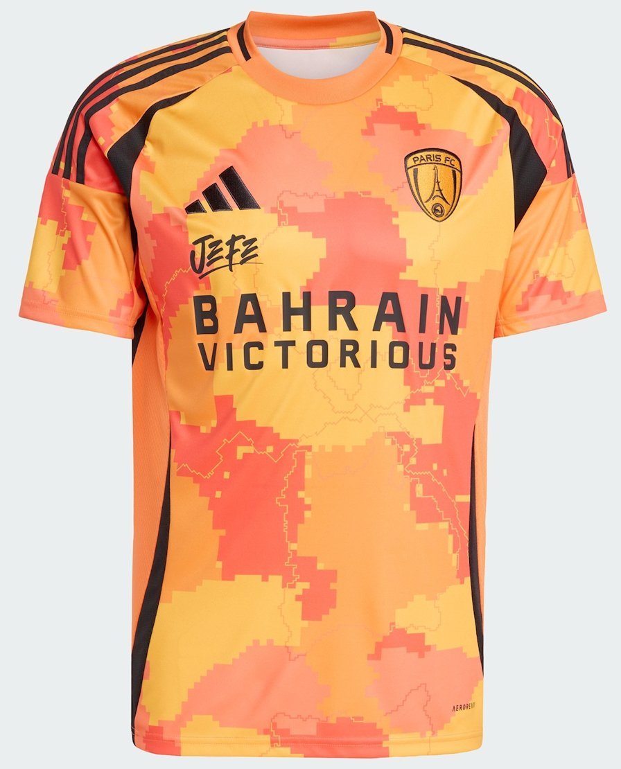 Men Paris FC 3rd Third Jersey 2024-2025 Shirt Soccer Football 24-25