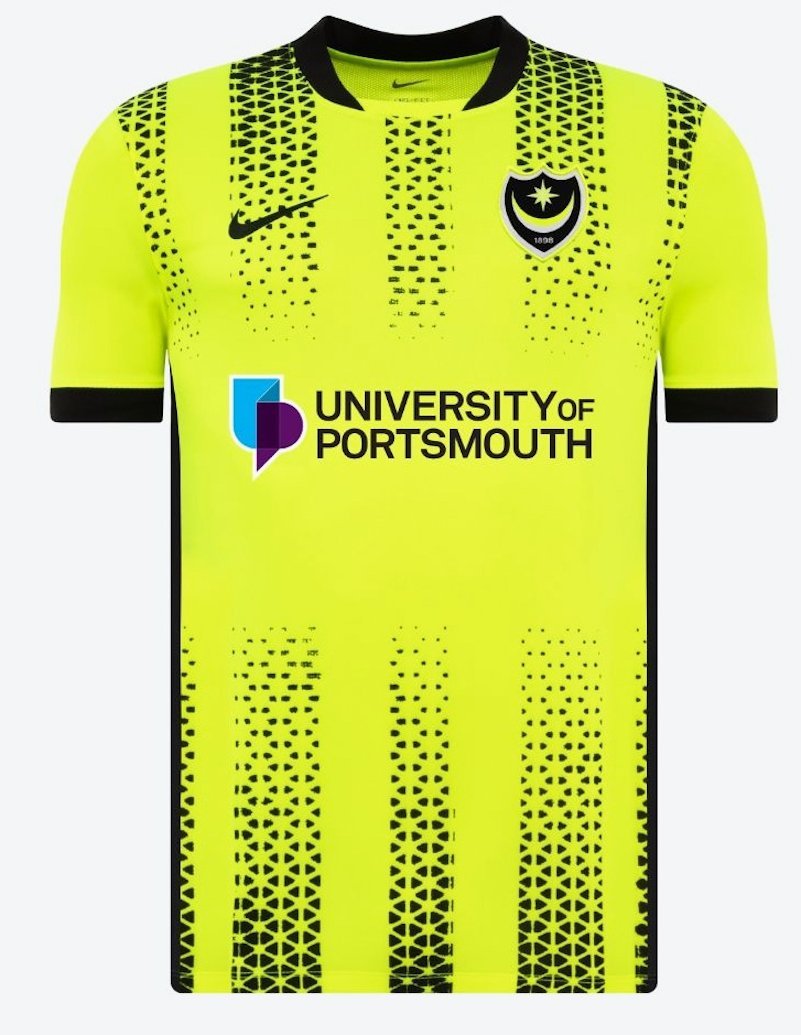 Men Portsmouth 3rd Third Jersey 2025-2026 Shirt Soccer Football 25-26