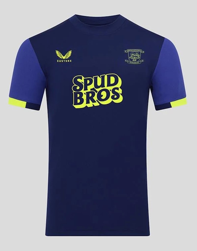 Men Preston North End PNE Away Jersey 2025-2026 Shirt Soccer Football 25-26