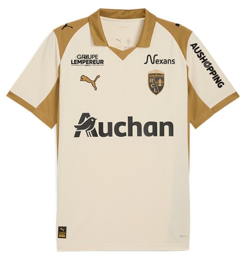 Men RC Lens 3rd Third Jersey 2025-2026 Shirt Soccer Football 25-26