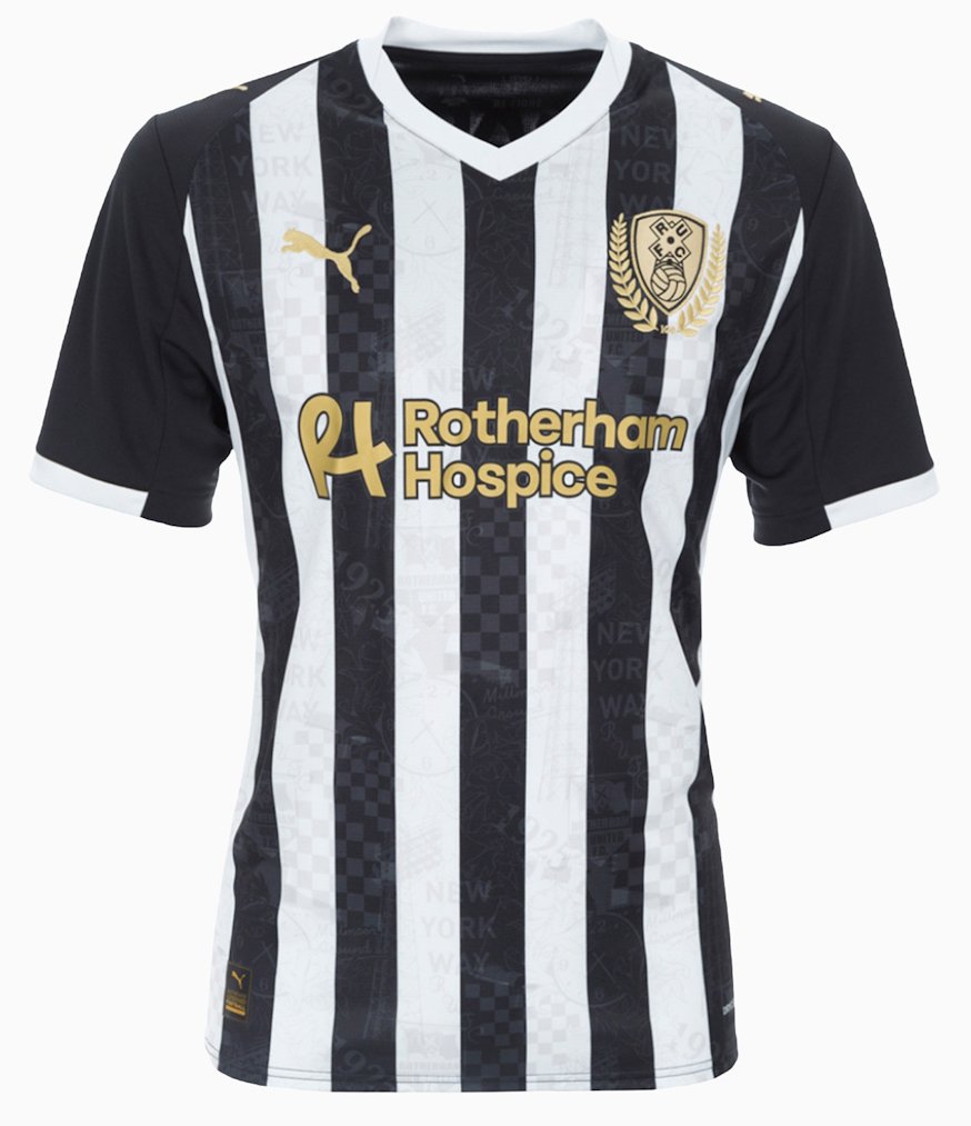 Men Rotherham United 3rd Third Jersey 2025-2026 Shirt Soccer Football 25-26