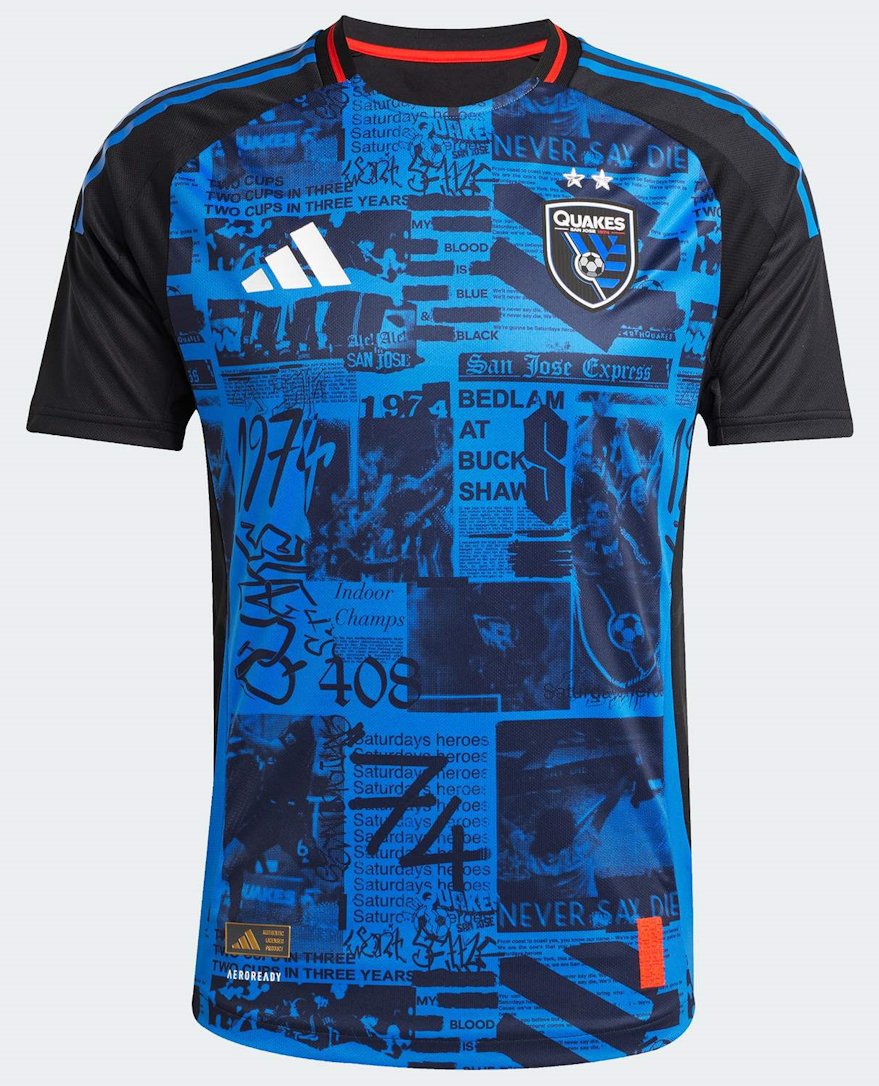 Men San Jose Earthquakes Home Jersey 2025-2026 Shirt Soccer Football 25-26
