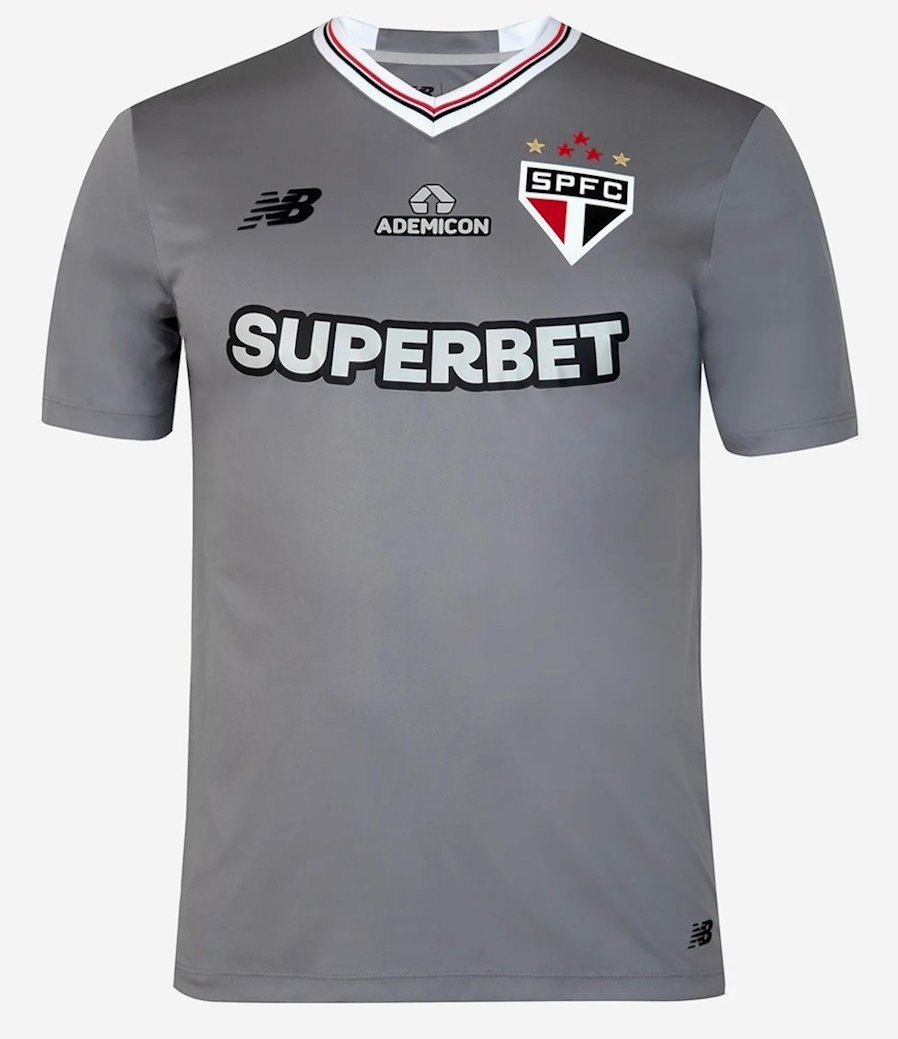 Men Sao Paulo Grey Days Special Jersey 2025-2026 Shirt Soccer Football 25-26