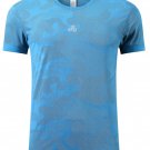 Men Shirt Color Blue Jersey Customize Name Number
