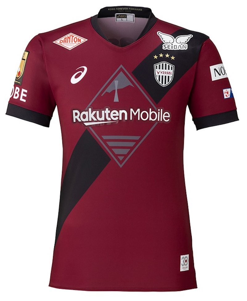 Men Vissel Kobe Home Jersey 2025-2026 Shirt Soccer Football 25-26