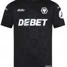 Men Wolverhampton Goalkeeper Black Jersey 2025-2026 Shirt Soccer Football 25-26