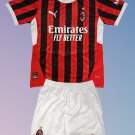 Kids AC Milan Home Youth Kit 2024/2025 Jersey Shirt Soccer Football 24/25