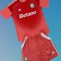 Kids Aston Villa Goalkeeper Red Youth Kit 2025/2026 Jersey Shirt Soccer Football 25/26