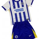 Kids Brighton & Hove Albion Home Youth Kit 2024/2025 Jersey Shirt Soccer Football 24/25