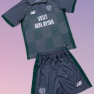 Kids Cardiff City Away Youth Kit 2024/2025 Jersey Shirt Soccer Football 24/25