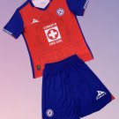 Kids Cruz Azul 3rd Third Youth Kit 2024/2025 Jersey Shirt Soccer Football 24/25