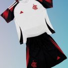 Kids Flamengo Away Youth Kit 2025/2026 Jersey Shirt Soccer Football 25/26