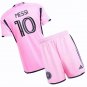 Kids MESSI #10 Inter Miami Home Youth Kit 2024/2025 Jersey Shirt Soccer Football 24/25