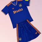 Kids Newcastle United 3rd Third Youth Kit 2025/2026 Jersey Shirt Soccer Football 25/26