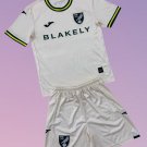 Kids Norwich City 3rd Third Youth Kit 2024/2025 Jersey Shirt Soccer Football 24/25