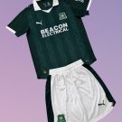 Kids Plymouth Argyle Home Youth Kit 2025/2026 Jersey Shirt Soccer Football 25/26