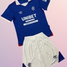 Kids Rangers FC Home Youth Kit 2025/2026 Jersey Shirt Soccer Football 25/26
