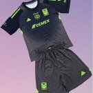 Kids Tigres UANL Goalkeeper Black Youth Kit 2025/2026 Jersey Shirt Soccer Football 25/26