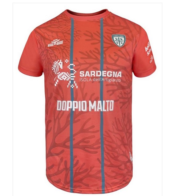 Men Cagliari Calcio 4th Fourth Jersey 2025-2026 Shirt Soccer Football 25-26