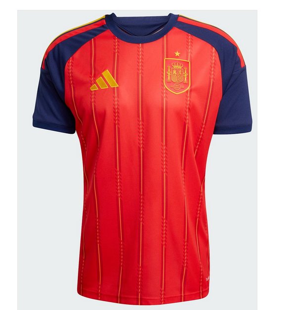 Men Spain Home World Cup Jersey 2026-2027 Shirt Soccer Football 26-27