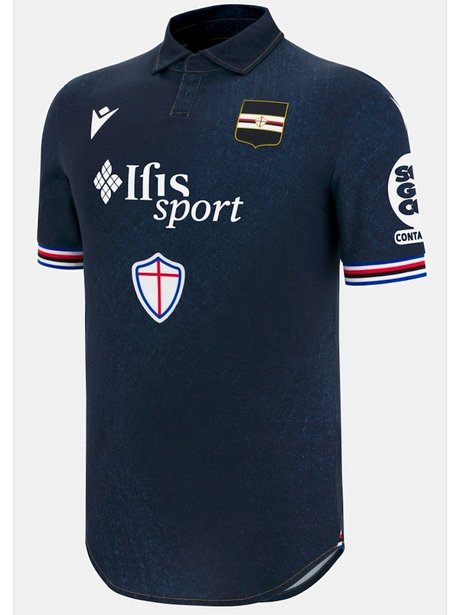 Men UC Sampdoria 3rd Third Jersey 2025-2026 Shirt Soccer Football 25-26