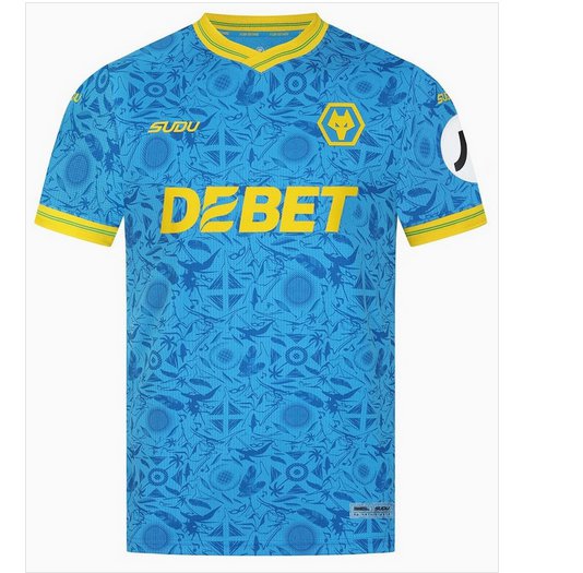 Men Wolverhampton Wanderers 3rd Third Jersey 2025-2026 Shirt Soccer Football 25-26