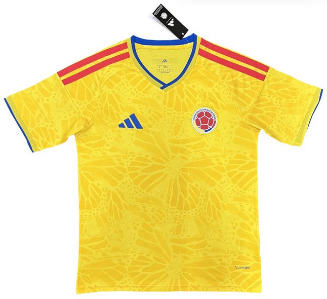 Men Colombia Home World Cup Jersey 2026/2027 Shirt Soccer Football 26/27