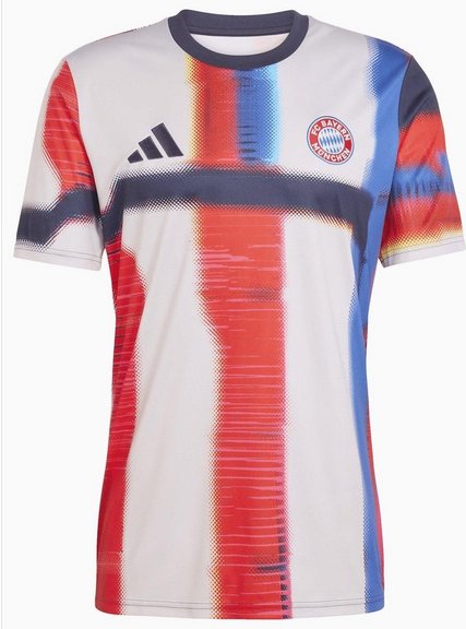 Men FC Bayern Munich Special White Pre-Match Jersey 2025/2026 Shirt Soccer Football 25/26