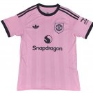 Men Manchester United Goalkeeper Pink Jersey 2025/2026 Shirt Soccer Football 25/26