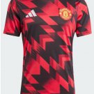 Men Manchester United Red Pre-Match Jersey 2025/2026 Shirt Soccer Football 25/26