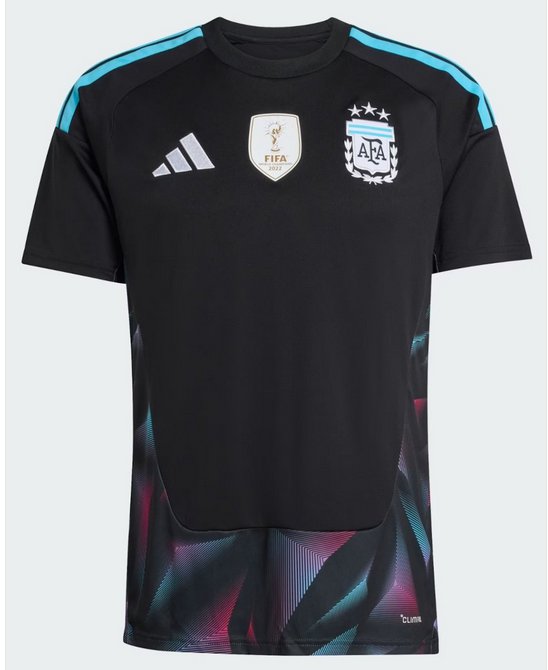 Men Argentina Goalkeeper Black World Cup Jersey 2026-2027 Shirt Soccer Football 26-27