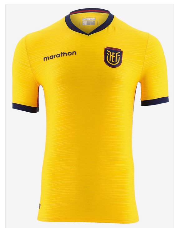 Men Ecuador Home World Cup Jersey 2026-2027 Shirt Soccer Football 26-27
