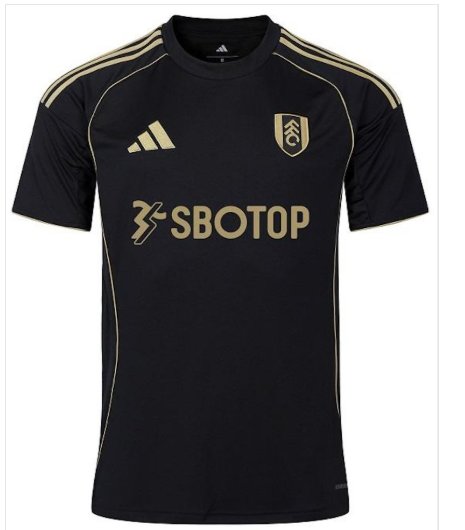 Men Fulham 3rd Third Jersey 2025-2026 Shirt Soccer Football 25-26