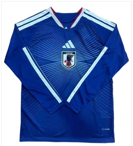 Men Japan Home Long Sleeve World Cup Jersey 2026-2027 Shirt Soccer Football 26-27