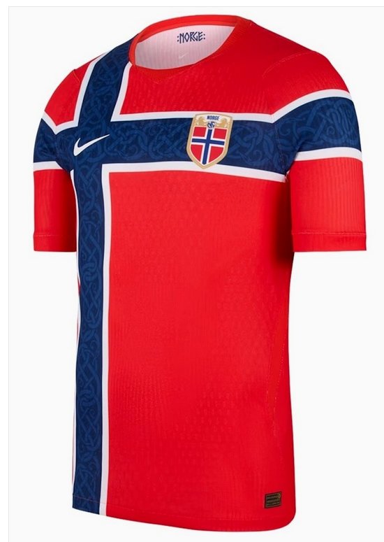 Men Norway Home World Cup Jersey 2026-2027 Shirt Soccer Football 26-27