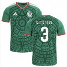 Men C.MONTES #3 Mexico Home World Cup Jersey 2026-2027 Shirt Soccer Football 26-27