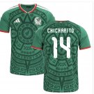 Men CHICHARITO #14 Mexico Home World Cup Jersey 2026-2027 Shirt Soccer Football 26-27