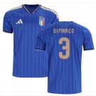 Men DIMARCO #3 Italy Home World Cup Jersey 2026-2027 Shirt Soccer Football 26-27