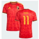 Men DOKU #11 Belgium Home World Cup Jersey 2026-2027 Shirt Soccer Football 26-27