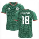 Men E.SÁNCHEZ #18 Mexico Home World Cup Jersey 2026-2027 Shirt Soccer Football 26-27