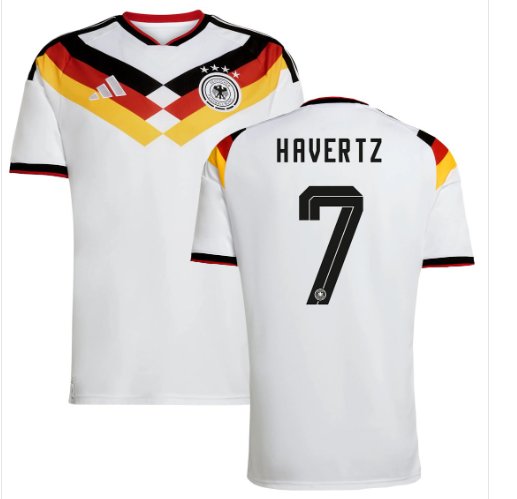 Men HAVERTZ #7 Germany Home World Cup Jersey 2026-2027 Shirt Soccer Football 26-27