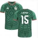 Men I.REYES #15 Mexico Home World Cup Jersey 2026-2027 Shirt Soccer Football 26-27