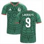 Men J.BORGETTI #9 Mexico Home World Cup Jersey 2026-2027 Shirt Soccer Football 26-27