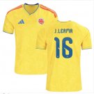 Men J.LERMA #16 Colombia Home World Cup Jersey 2026-2027 Shirt Soccer Football 26-27