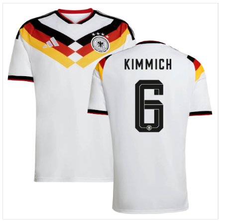 Men KIMMICH #6 Germany Home World Cup Jersey 2026-2027 Shirt Soccer Football 26-27